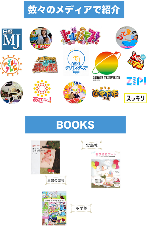 数々のメディアで紹介